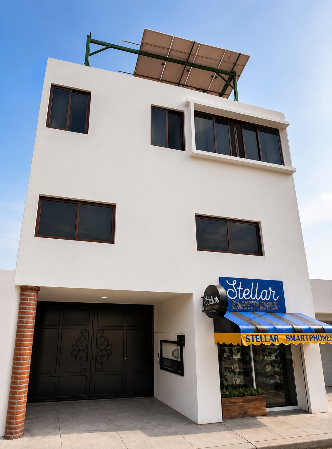 Fachada del edificio de Estancia el Refugio en Matamoros 231